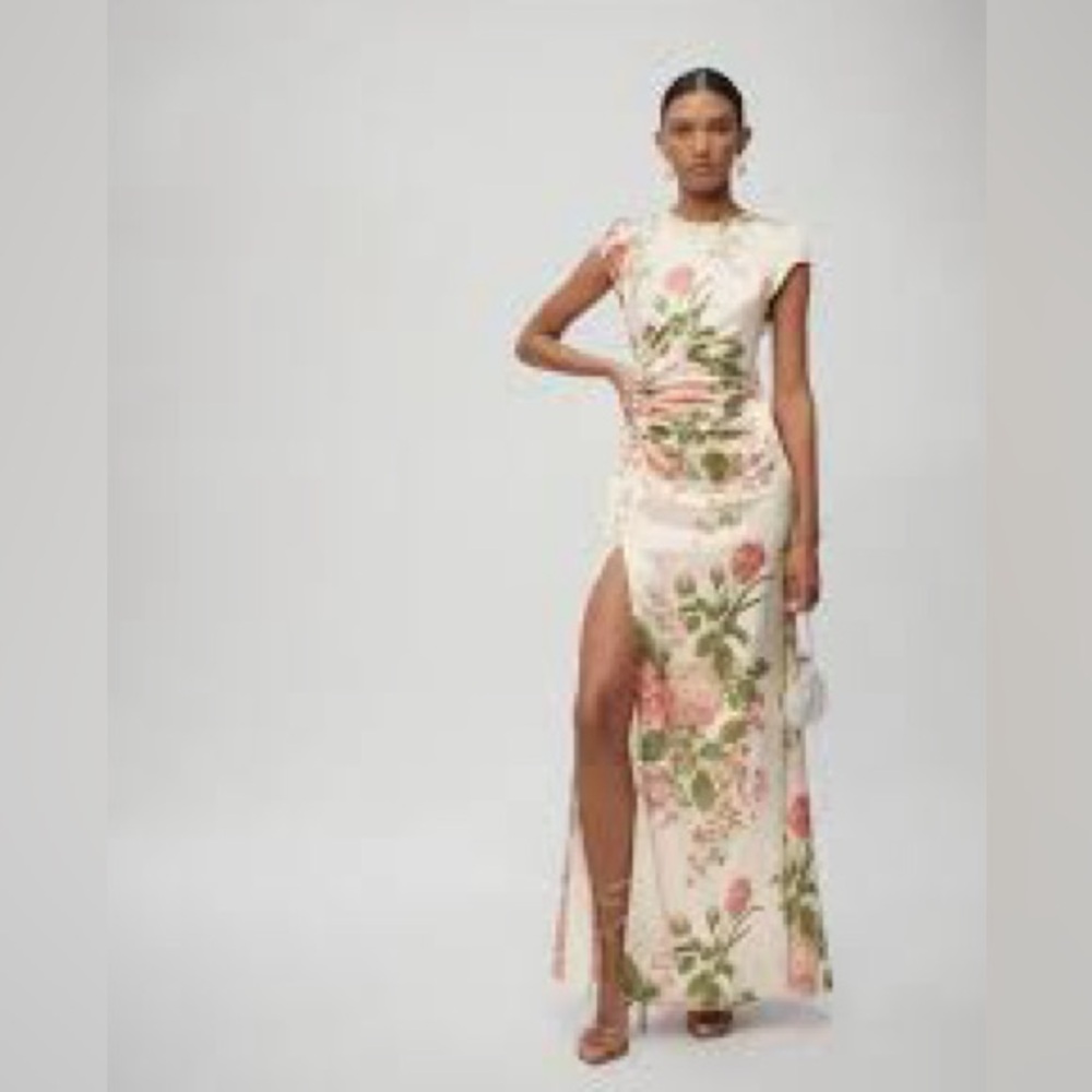 - Reformation Birch Silk Dress NWT
